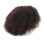 Afro-Perücken-Kopf, Schwarze Haut, Harz, PVC 4