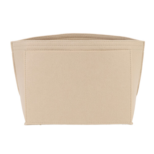 (Brown) Felt Purse Organizer Insert Medium Brown 1