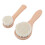 2x herbruikbare doucheborstel met antislip handvat 3
