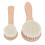 2x herbruikbare doucheborstel met antislip handvat 5