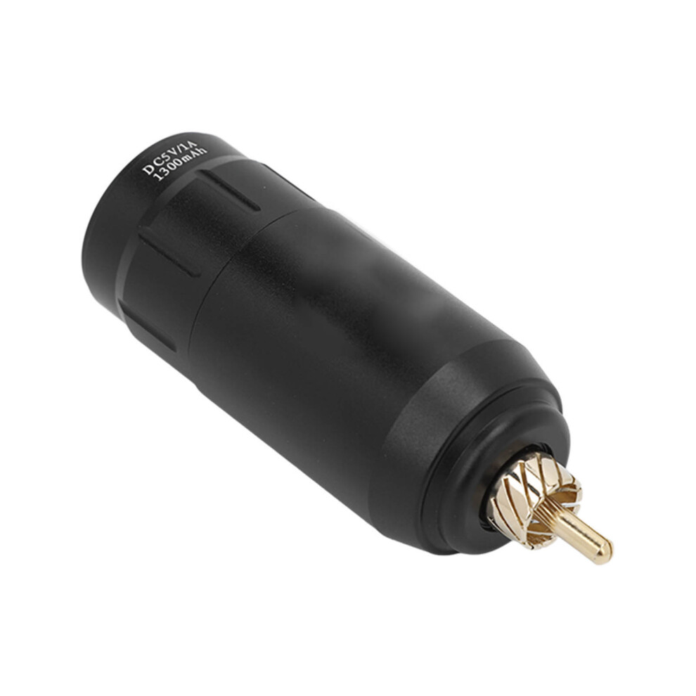 Portable Cordless Tattoo Power Supply 1300mAh, Aluminum, 25mm
