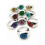 Finger Ring Set with Necklace Headband 2