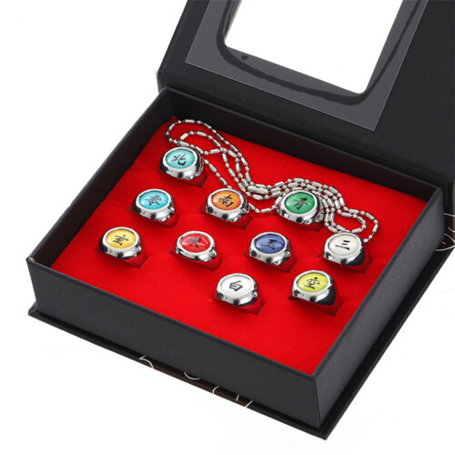 Finger Ring Set with Necklace Headband 2