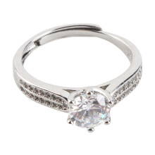 1 Carat Moissanite Ring Elegant Engagement Ring Party Date Birthday