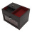 Automatic Watch Winder Double Storage Box Quiet Motor Blue LED 4