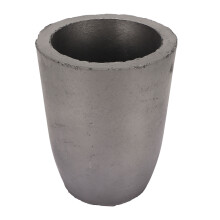 (New 6) Silicon Carbide Graphite Crucible Aluminum Gold Silver Copper Iron
