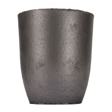 (New 3) Silicon Carbide Graphite Crucible Aluminum Gold Silver Copper Iron