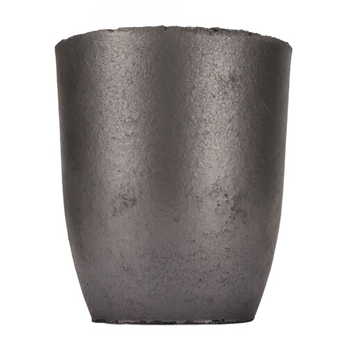 (New 3) Silicon Carbide Graphite Crucible Aluminum Gold Silver Copper Iron