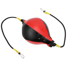 (black red) Hanging Boxing Ball Response Training Ball Black Red