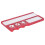 (Red) Billiard Pool Cue Tip Scrub Grinder Tool Aluminium 3