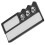 (Black) Billiard Pool Cue Tip Scrub Grinder Tool Aluminium 4