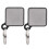 2Pcs Pool Tip Shaper Tool Cue Trimmer Square 5
