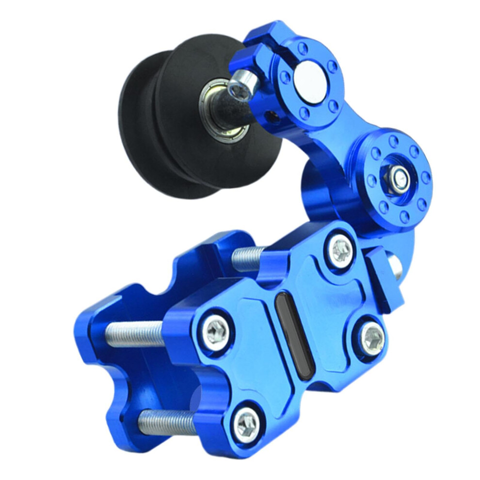 Motorcycle Chain Tensioner Tool Automatic Adjustment For Motorbike Tension Guide For Riding Men Blue 9067246449506