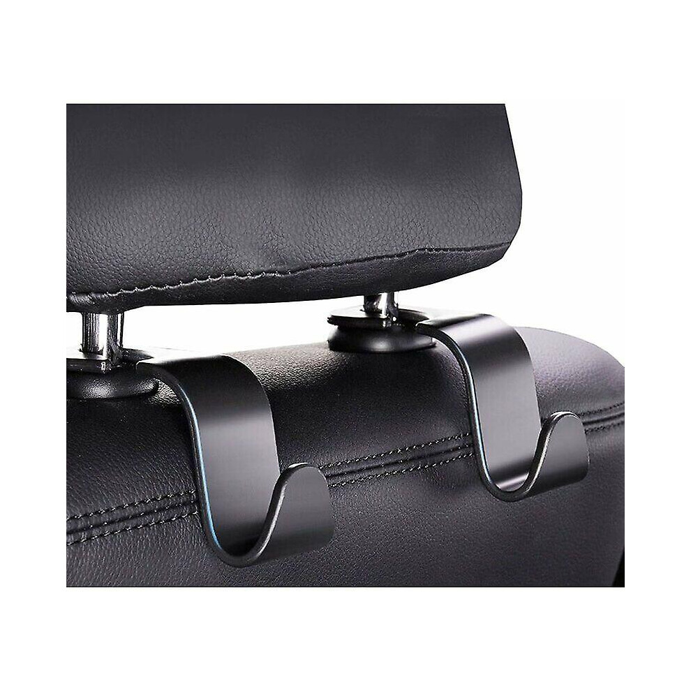 Kikidex (As Show, One Size) Set Of 4 Car Seat Hooks Holder For Car Bag Hooks For Headrest Hanging Clothes Handbags Grocery Bags