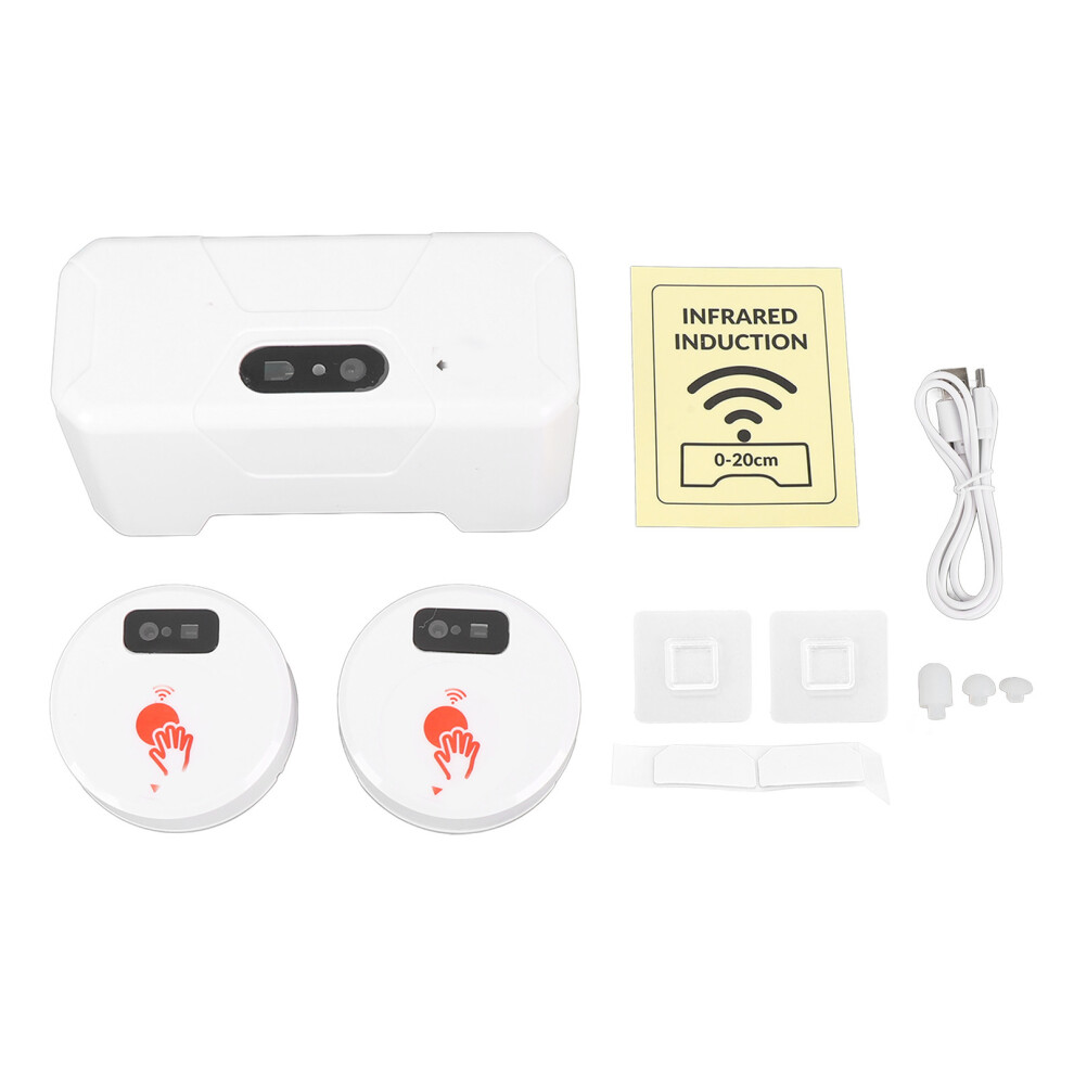 Electric Toilet Sensor Flush Kit 2 Sensors 1800Mah Touchless Flusher 448787328908