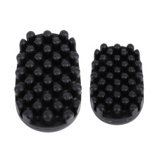 2pcs Rubber Curling Hair Brush Large Small Washable Twist Curl Comb