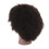 Afro Mannequin Head Black Resin 4