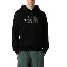 (Black, S) The North Face Mens Hoodie Drew Peak Pullover Long Sleeve Hooded New Sweatshirts