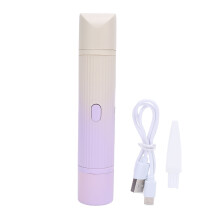 (Gradient Purple) 2-in-1-Akku-Pubikhaar-Trimmer dual, Lila