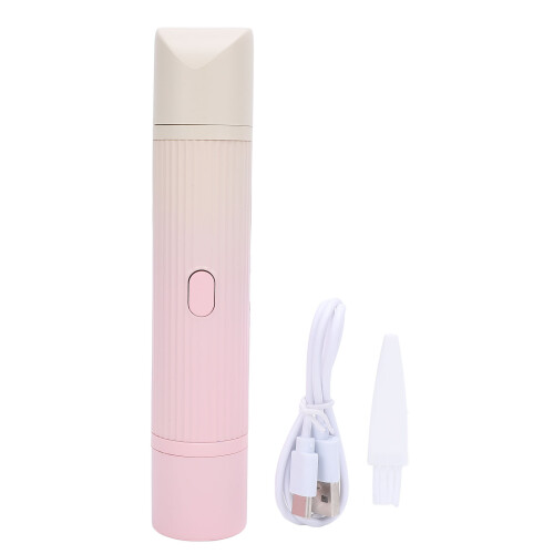 (Gradient Pink) 2-in-1-Akku-Pubikhaar-Trimmer dual, Lila