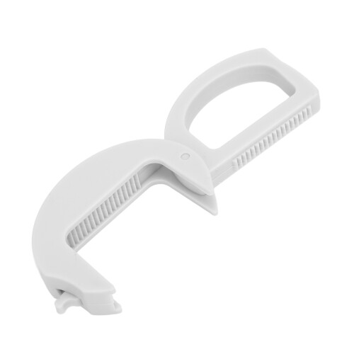 (White) Ergonomische Voedselzakclip Wit 1