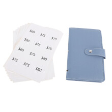 Budget-Tagebuch aus PU-Leder Sparplaner