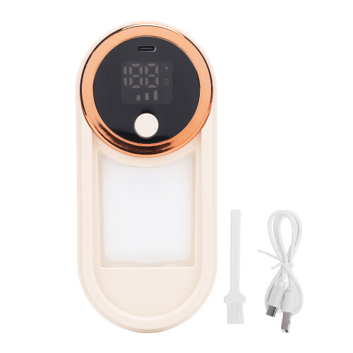 3-Gang Akku-Lint-Entferner mit LED, Beige