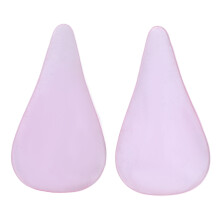 2pcs Reusable Silicone Underwear Guard Water Proof Transparent Pink L