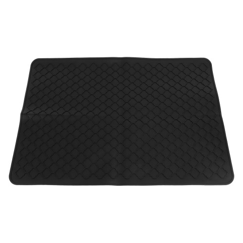 Silikon-Herdabdeckung 70x50cm Kochfeld Matte Schwarz