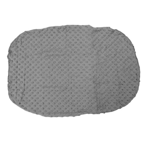 (Gray) Lenzuola Culla Morbide in Velluto Blu