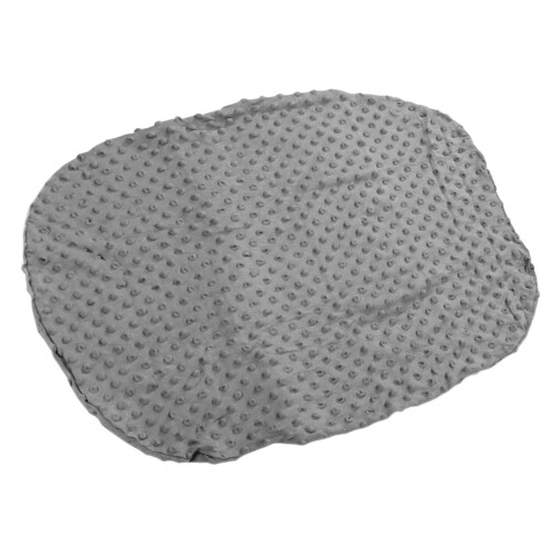 (Gray) Lenzuola Culla Morbide in Velluto Blu 1