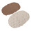 (Brown and Sun Pattern Set) 2 Pack Universal Fitted Bassinet Sheets 5