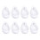 8x Wiederverwendbare Steam-Mop-Pads aus Mikrofaser 1