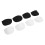 4 Pairs Sponge Shoulder Pads Hook Loop Suits 3
