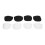 4 Pairs Sponge Shoulder Pads Hook Loop Suits 5