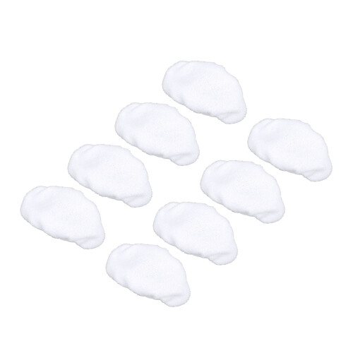 8x Wiederverwendbare Steam-Mop-Pads aus Mikrofaser 2