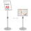 Snap Frame Information Stand - SILVER Aluminium Frame - A3 size 1