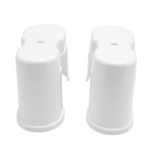 Plastiktoilettenhocker platzsparend für Badezimmer