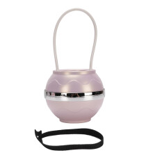 (Pearl Pink) Wasserfilter für Badewanne, hängend, ohne Installation Schwarz