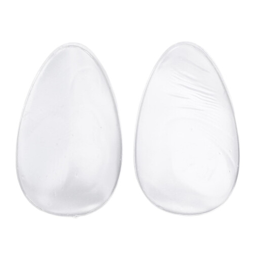 2x Reusable Adhesive Silicone Insert Transparent Concealer S