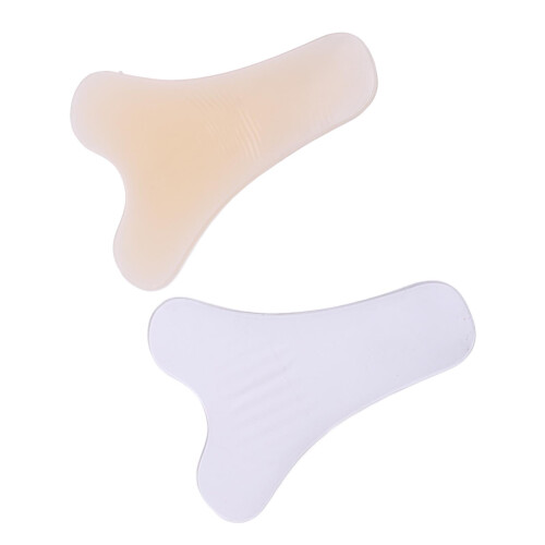2x Y-Shaped Waterproof Silicone Underwear Concealer Transparent 2