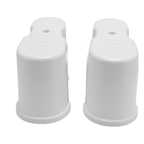 Plastiktoilettenhocker platzsparend für Badezimmer 2