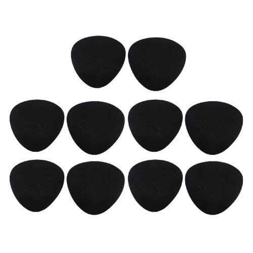 (Black) 5 Pair Swim Bra Pads Triangle Thick Comfortable Black