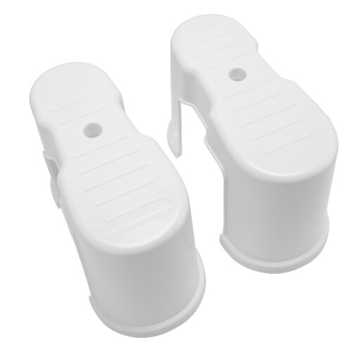 Plastiktoilettenhocker platzsparend für Badezimmer 1
