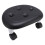 (Black) Rollhocker mit Rädern: Ergonomisch, Kurzer Sitz, Weiß 5