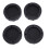 (Black) 4pcs Washing Machine Vibration Damper with Suction Cup Gray 1