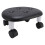 (Black) Rollhocker mit Rädern: Ergonomisch, Kurzer Sitz, Weiß 3