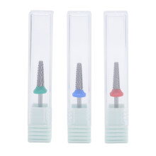 3x Wolframstahl-Nagelfeilen für E-Maschinen