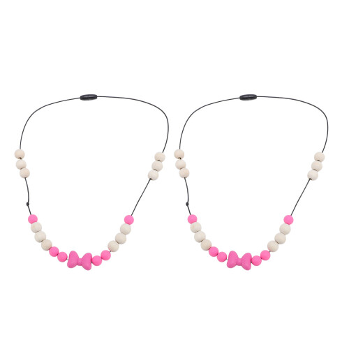(Rose Red) Collana Sensoriale 2 Pz
