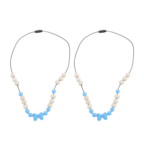 (Blue) Collana Sensoriale 2 Pz